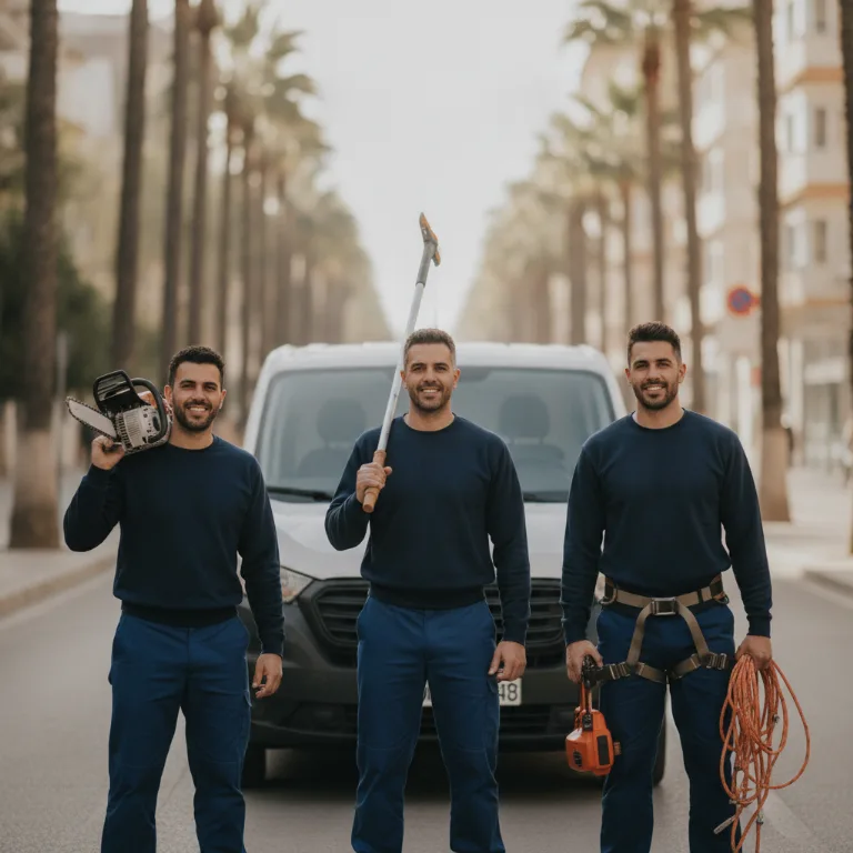Tala de Árboles equipo en El Puerto de Santa Maria